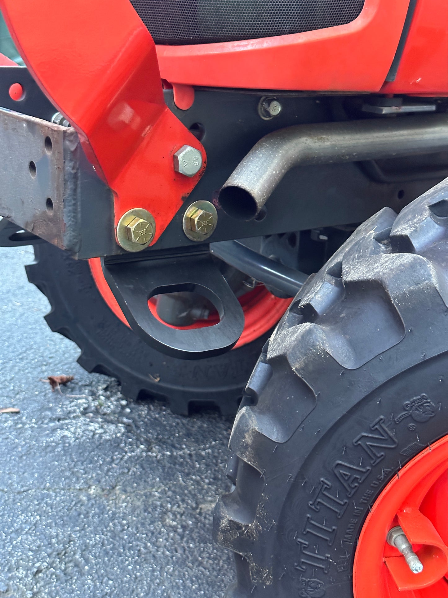 Kubota B BX LX series Tractor Front Tie Down Loops 2018+