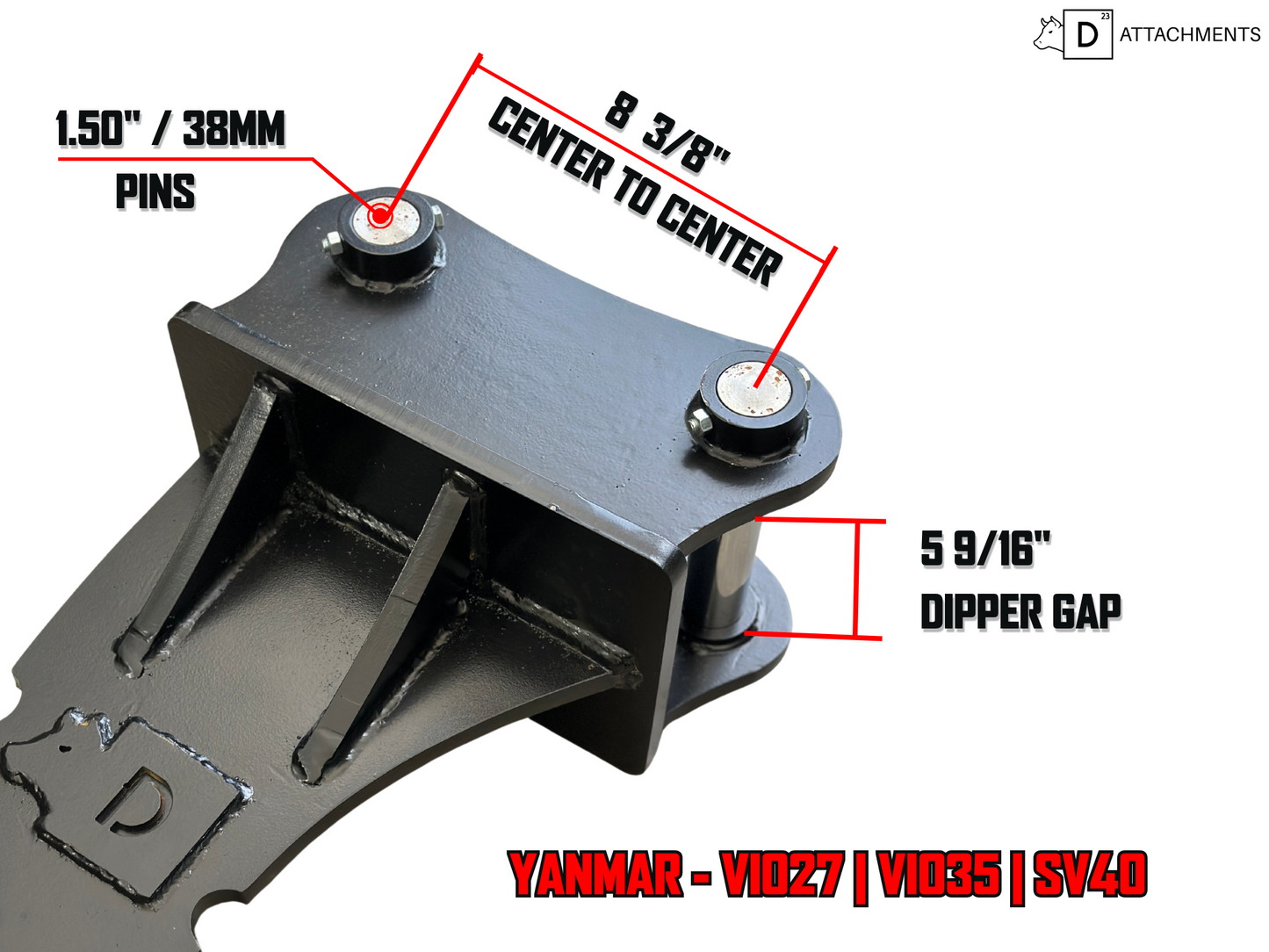 Yanmar Root Ripper/Frost Ripper - VIO27 | VIO35 | SV40