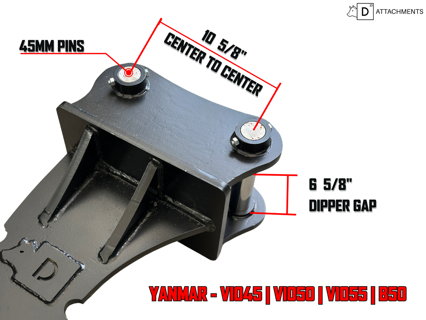 Yanmar Root Ripper/Frost Ripper - VIO45 | VIO50 | VIO55 | B50