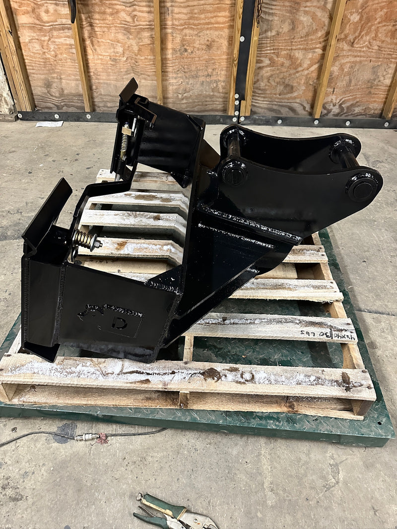 Excavator to Skid Steer Adapter For CAT 307 | 307.5 | 308 Caterpillar-8