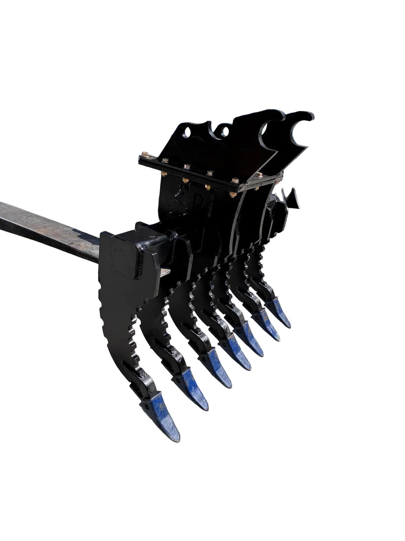 Kubota Excavator Land Clearing Rake-12