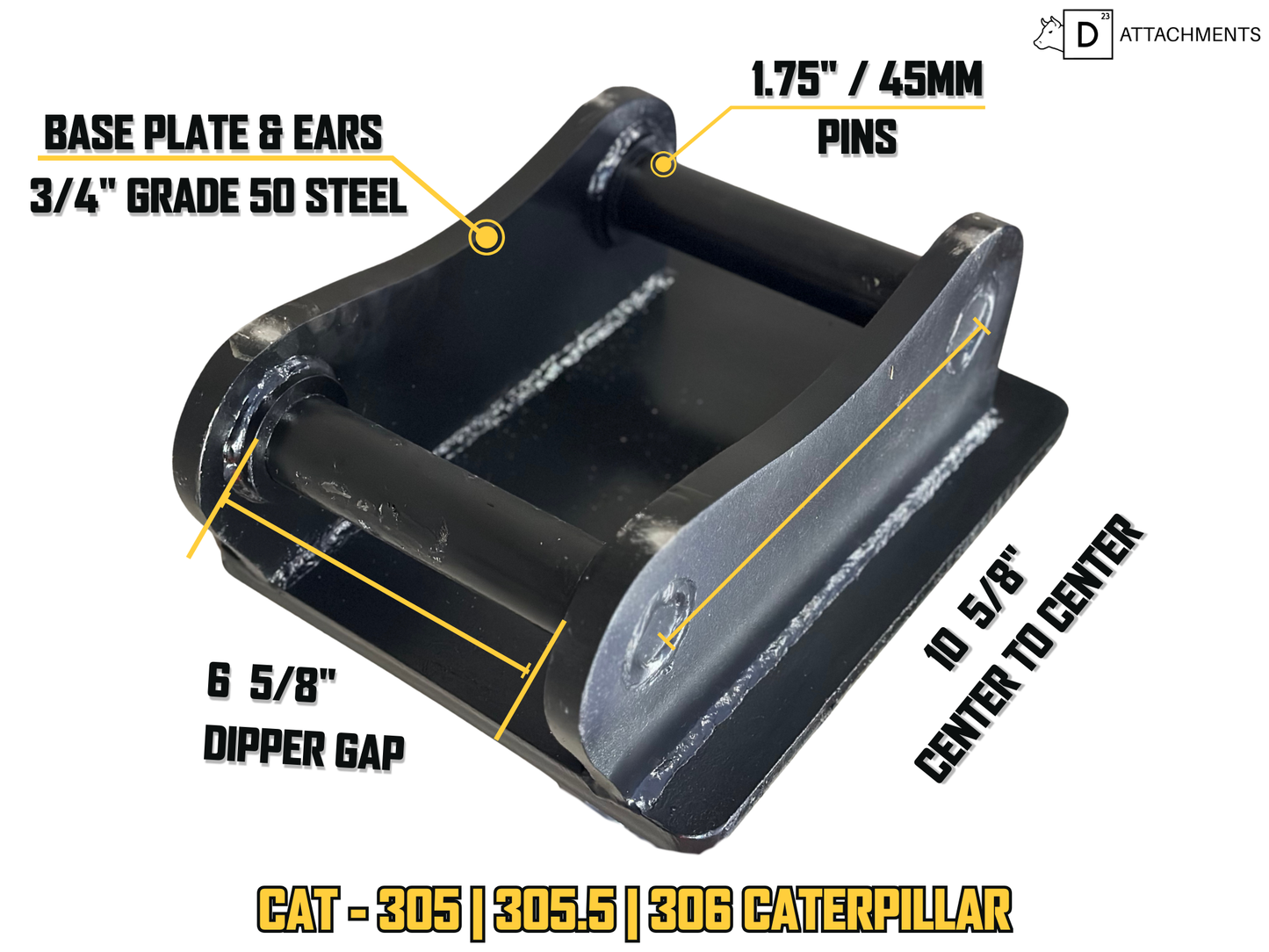 Root Ripper for CAT Excavator | Fits - 305, 305.5, 306 Caterpillar