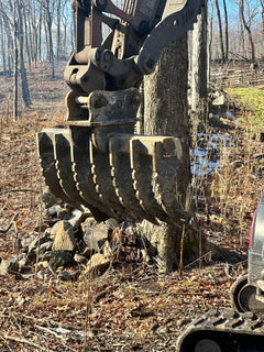 Yanmar Excavator Land Clearing Rake-7