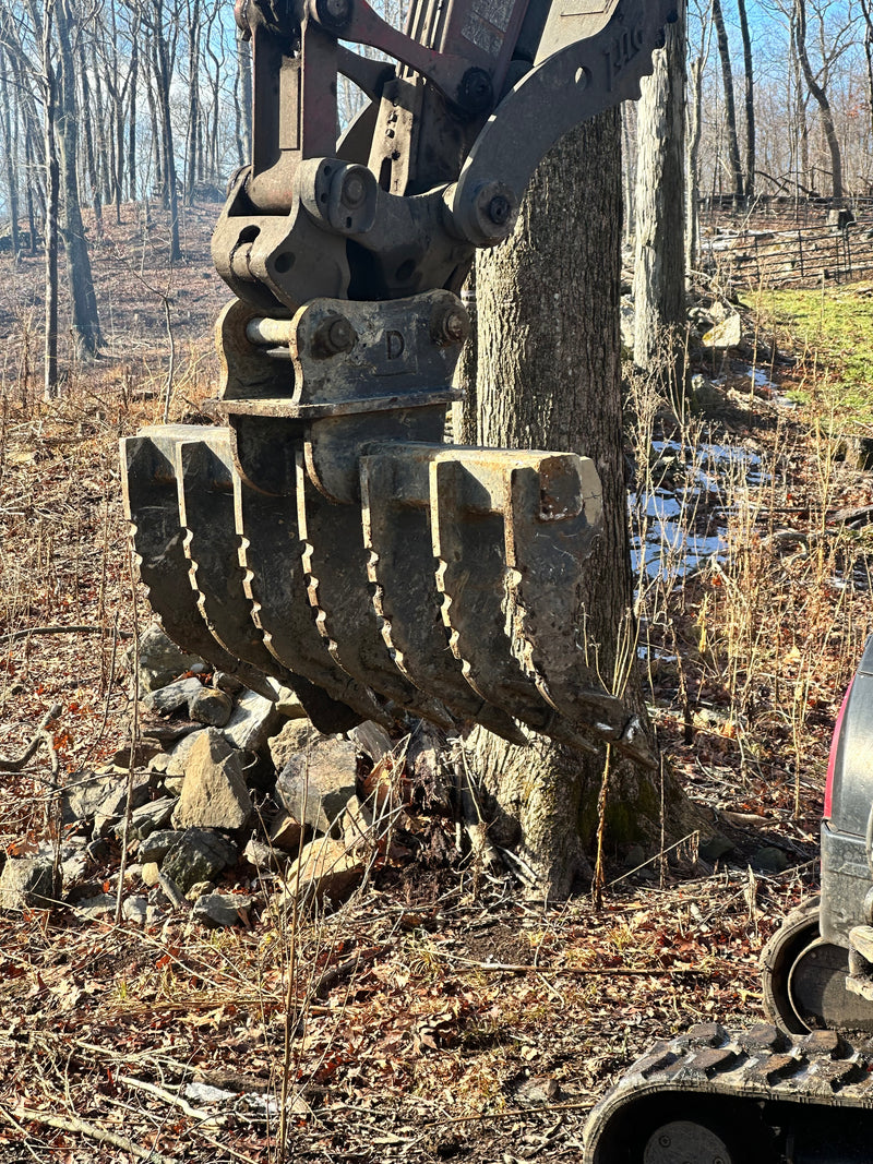 Yanmar Excavator Land Clearing Rake-7
