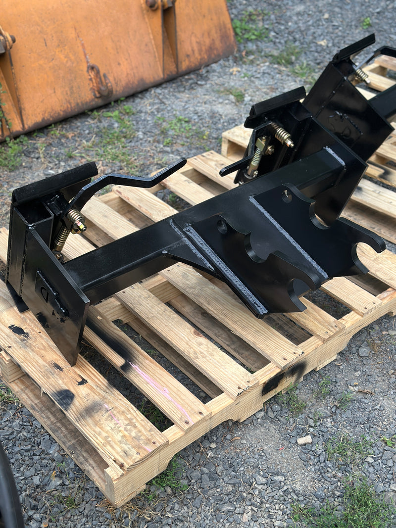 Excavator to Skid Steer Adapter For John Deere 27 | 35 G D C ZTS 110 TLB Wedgelock Quick Attach-13