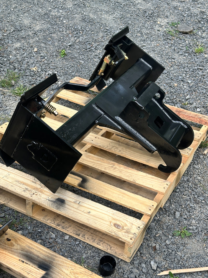 Excavator to Skid Steer Adapter For John Deere 27 | 35 G D C ZTS 110 TLB Wedgelock Quick Attach-19