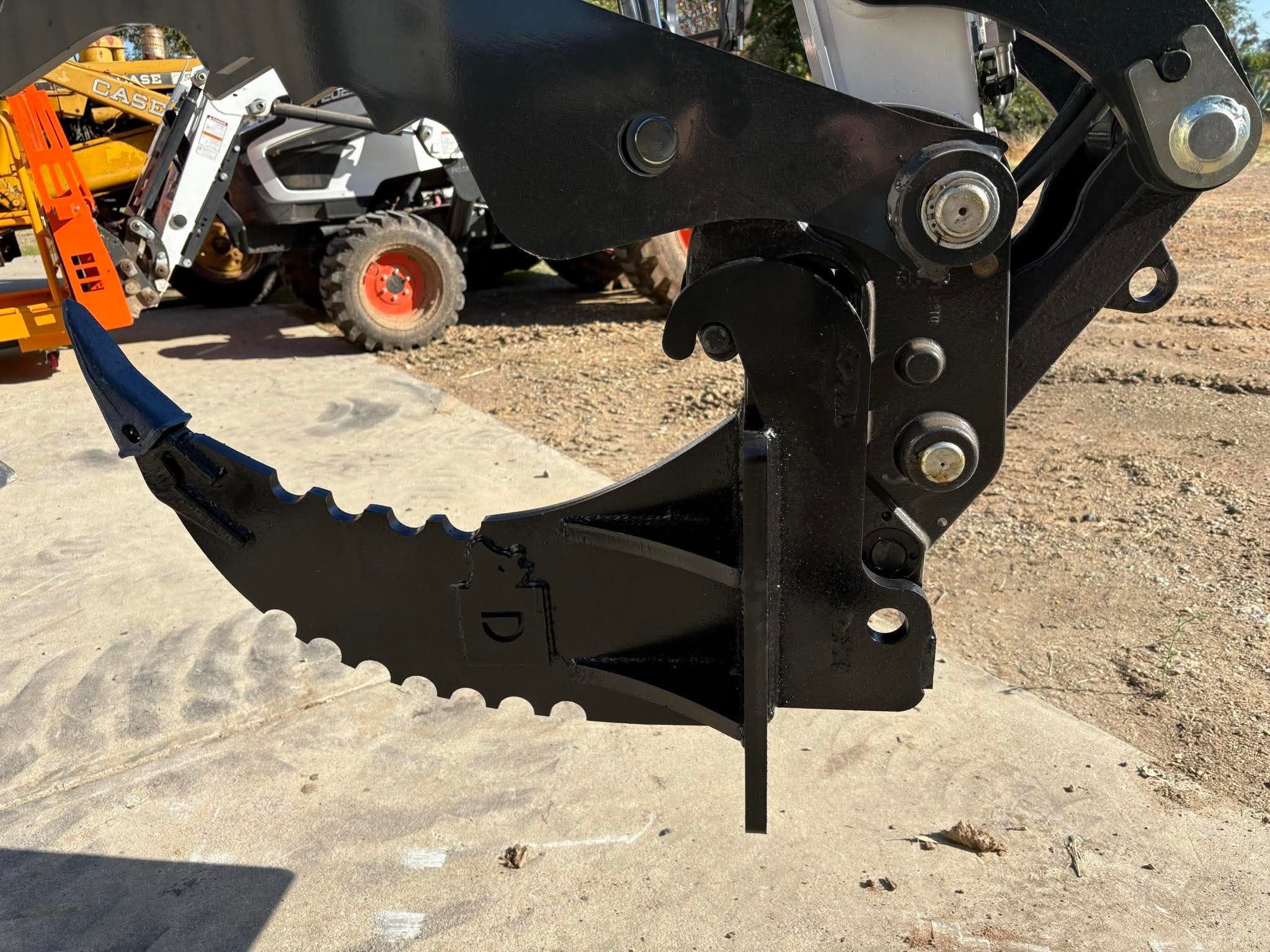 Root Ripper for Bobcat Excavator | Fits - X-Change Quick Attach Coupler E Series models-4