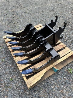 Bobcat Excavator Land Clearing Rake-12