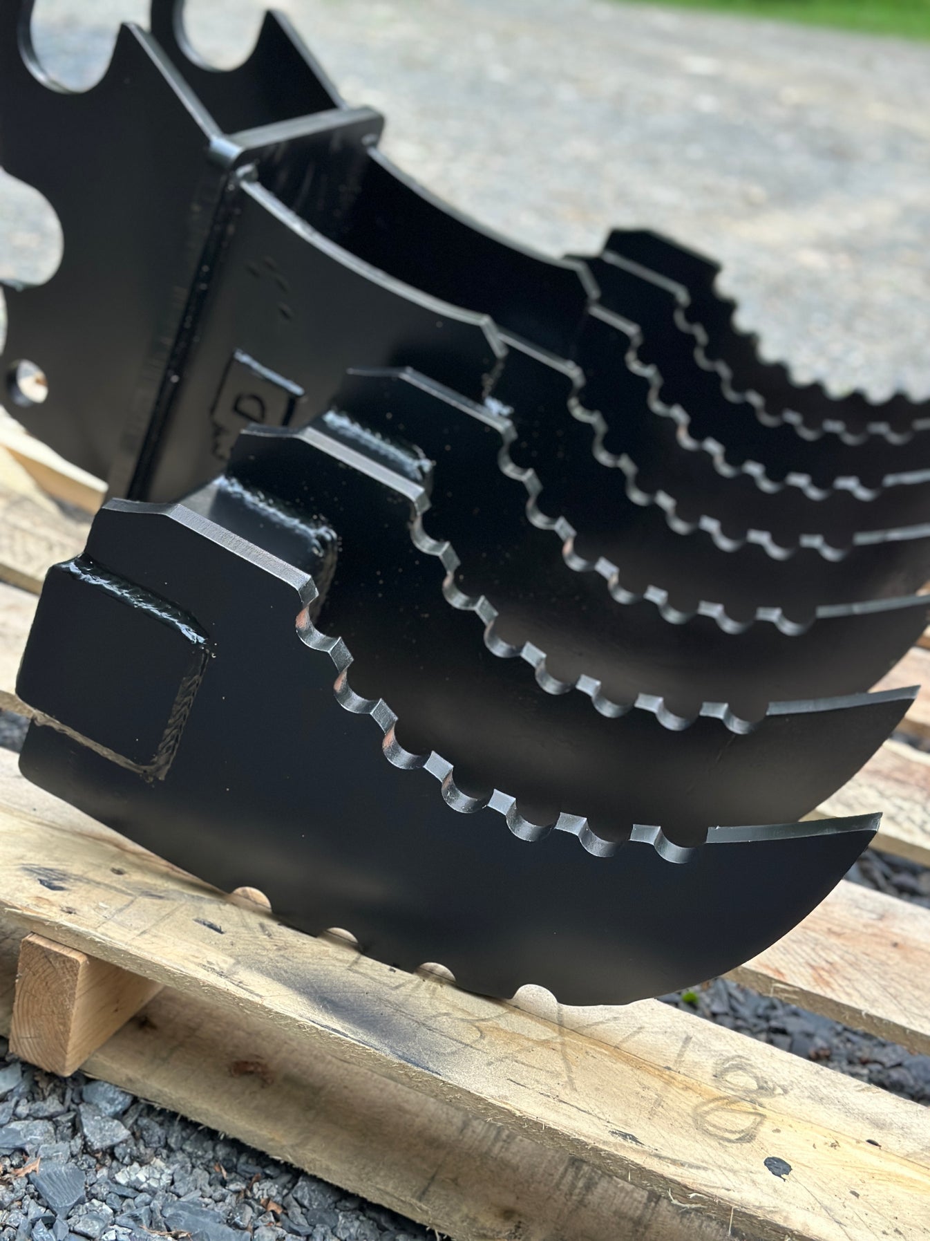 Excavator Land Clearing Rake - 3/4