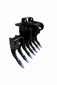 Bobcat Excavator Land Clearing Rake-1