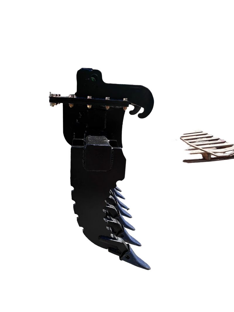 Bobcat Excavator Land Clearing Rake-3
