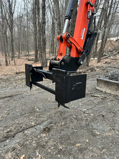 Excavator to Skid Steer Adapter For Kubota U45 | KX161 Quick Attach-2