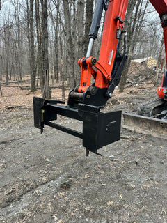 Excavator to Skid Steer Adapter For Kubota U45 | KX161 Quick Attach-3