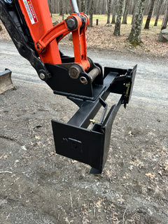 Excavator to Skid Steer Adapter For Kubota U45 | KX161 Quick Attach-5
