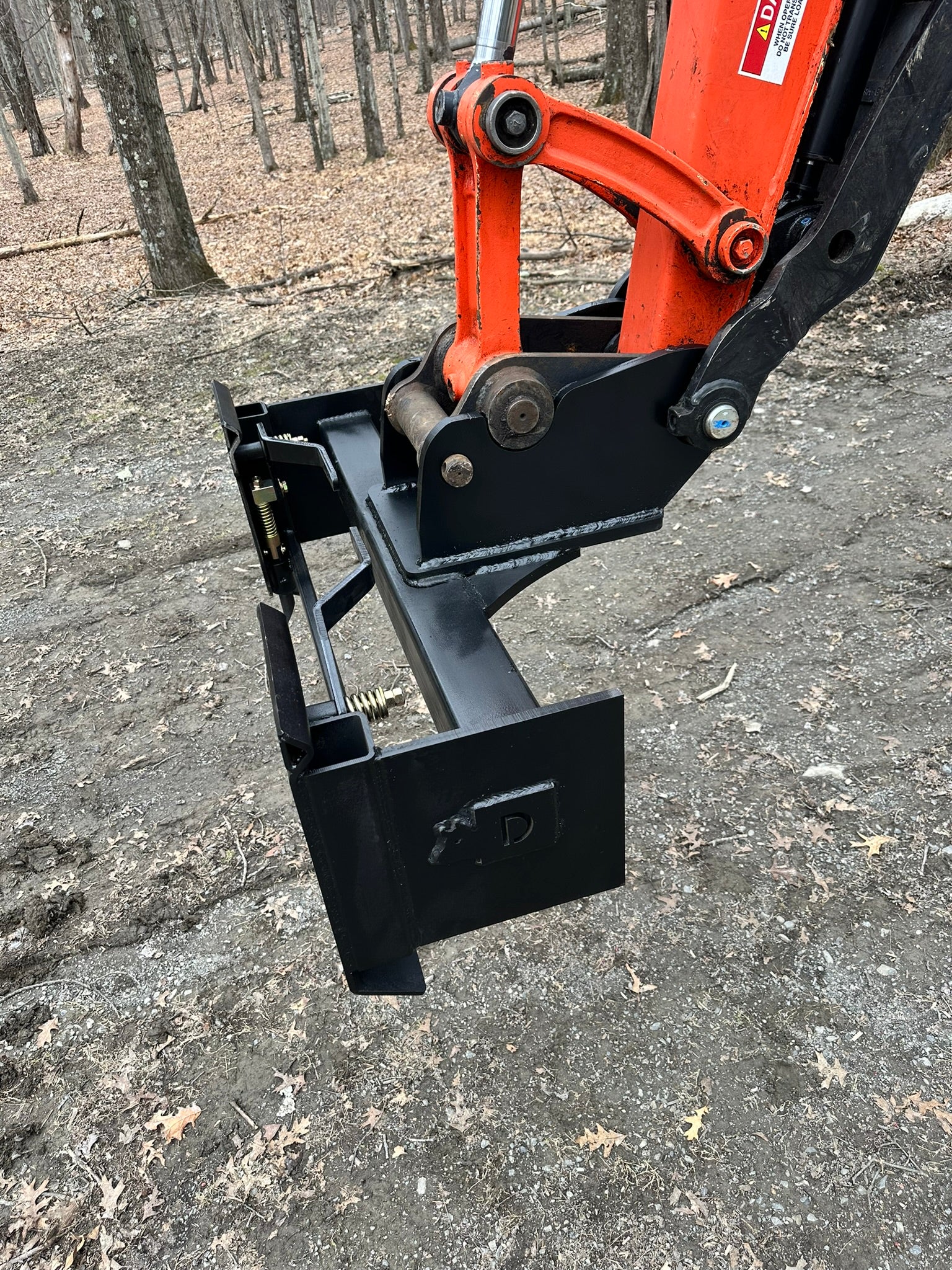 Excavator to Skid Steer Adapter For Kubota KX057 | KX191 | U55 | U48 Quick Attach-6