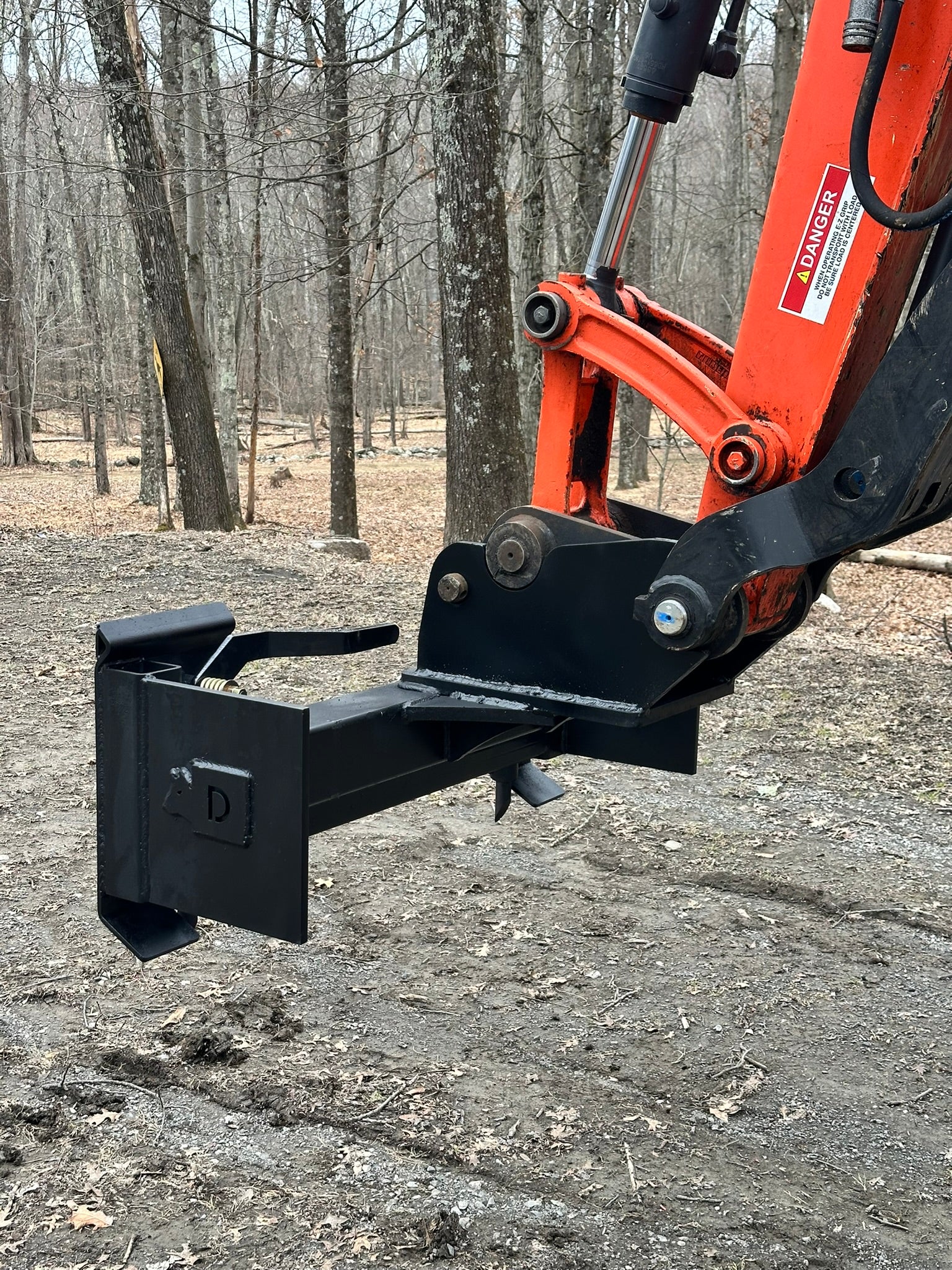 Excavator to Skid Steer Adapter For Kubota KX057 | KX191 | U55 | U48 Quick Attach-8