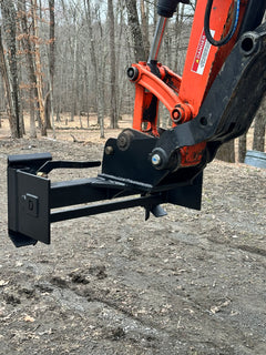 Excavator to Skid Steer Adapter For Kubota U45 | KX161 Quick Attach-8