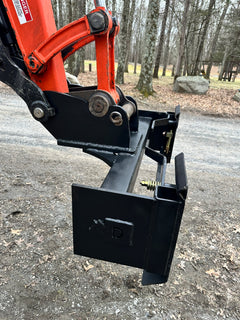 Excavator to Skid Steer Adapter For Kubota U45 | KX161 Quick Attach-10