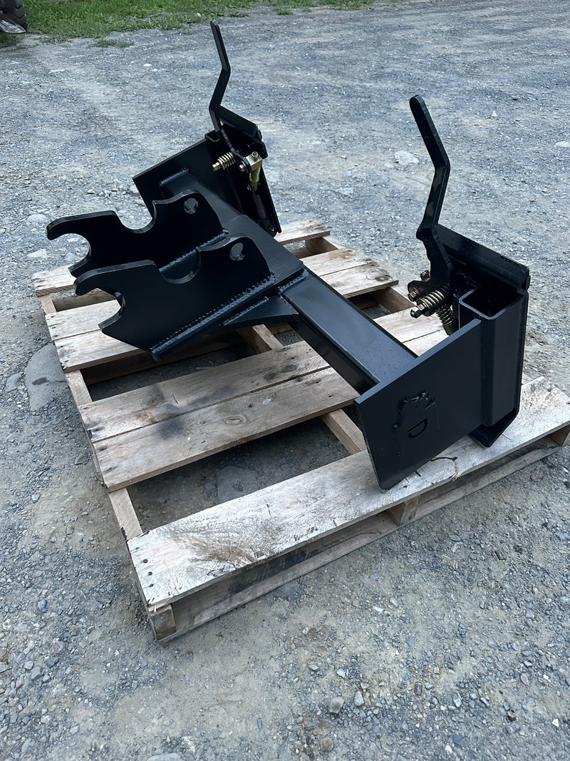 Excavator to Skid Steer Adapter For John Deere 27 | 35 G D C ZTS 110 TLB Wedgelock Quick Attach-3