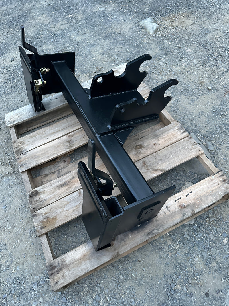 Excavator to Skid Steer Adapter For John Deere 27 | 35 G D C ZTS 110 TLB Wedgelock Quick Attach-2