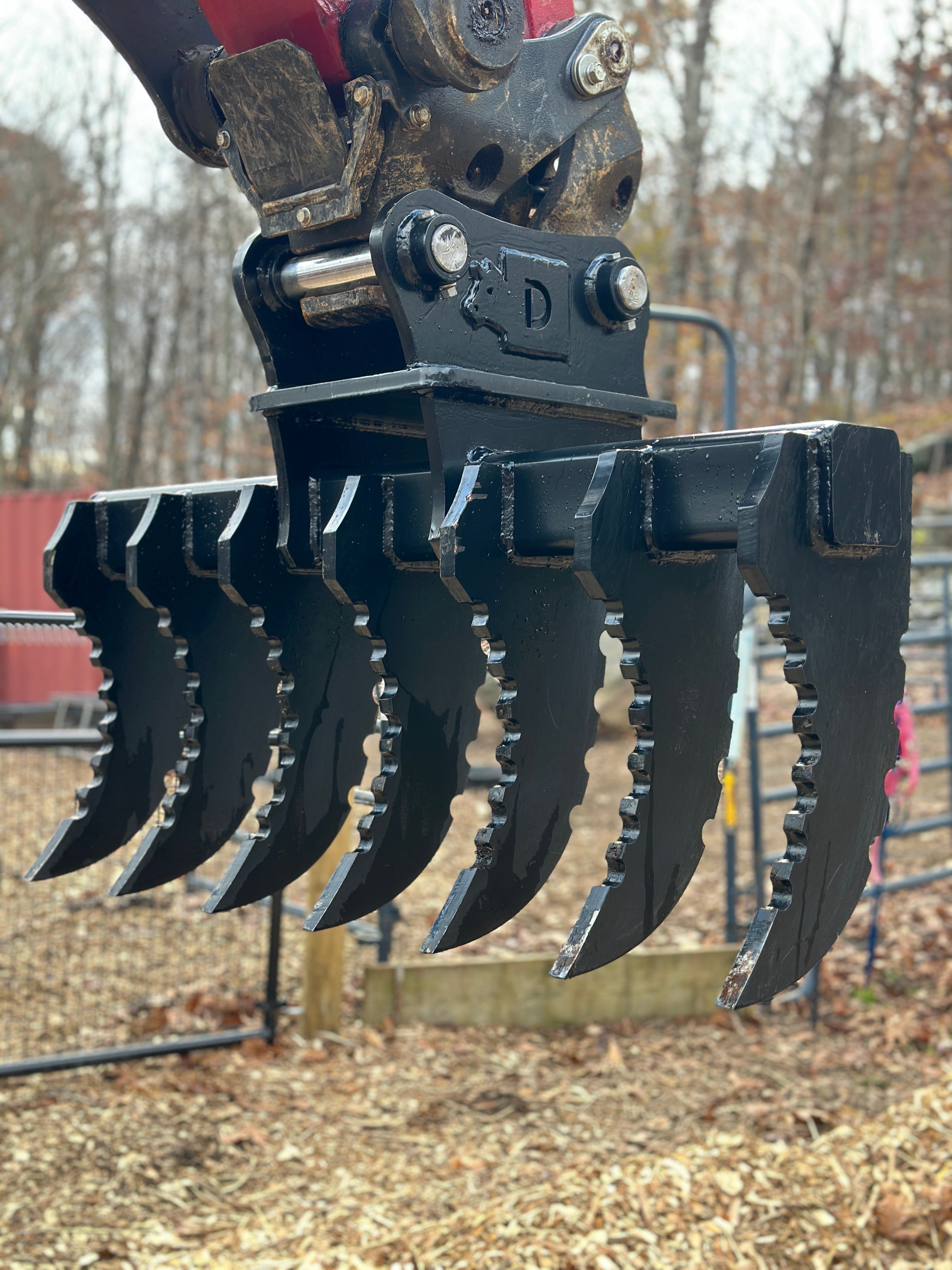 Yanmar Excavator Land Clearing Rake-11