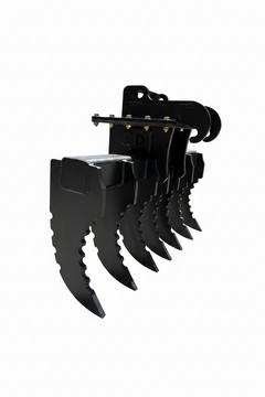 Bobcat Excavator Land Clearing Rake-2