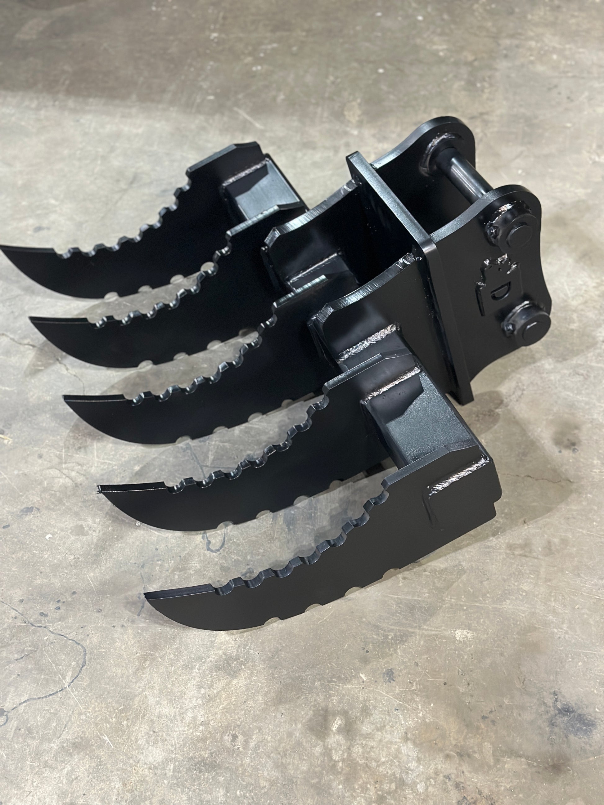 Excavator Land Clearing Rake - 1/2