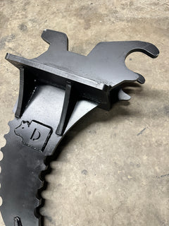 Root Ripper for John Deere Excavator | Fits - 27, 35 G D C ZTS 110 TLB Wedgelock Quick Attach-4