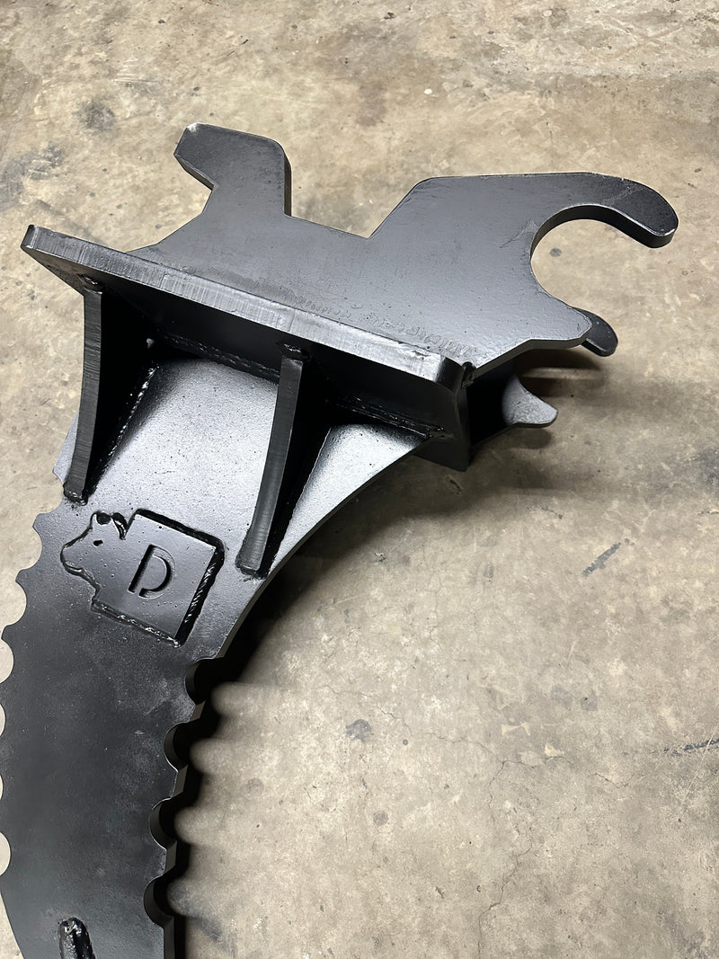 Root Ripper for John Deere Excavator | Fits - 27, 35 G D C ZTS 110 TLB Wedgelock Quick Attach-4