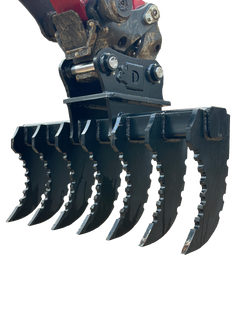 Bobcat Excavator Land Clearing Rake-10